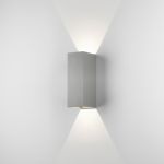 Astro Lighting 7990 Oslo 255 LED Painted Silver Up/Down Wall Lig